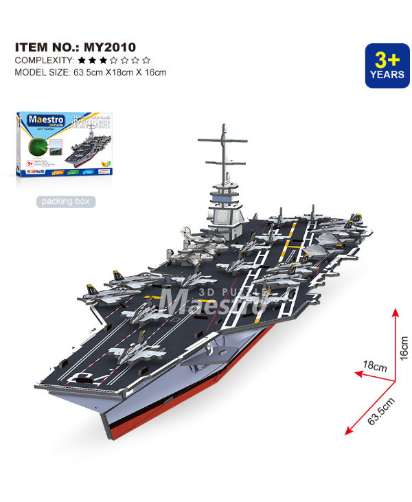 3d puzzle aircraft carrier