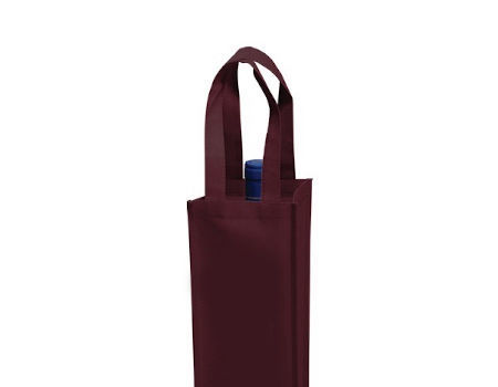 insulated wine tote bag