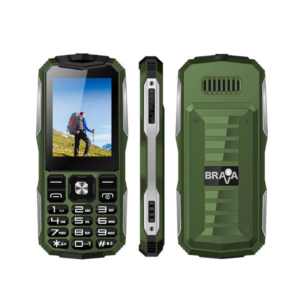 China 2.4inch Big battery bar phone with Metal frame on Global Sources