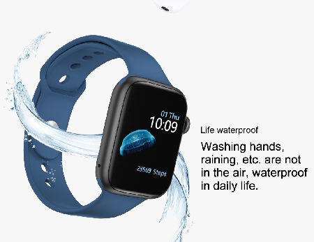 China Full Touch Screen Smartwatch Waterproof Heart Rate Monitor Smart Bracelet T5 Smart Watch BT Call