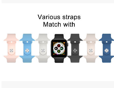 China Full Touch Screen Smartwatch Waterproof Heart Rate Monitor Smart Bracelet T5 Smart Watch BT Call