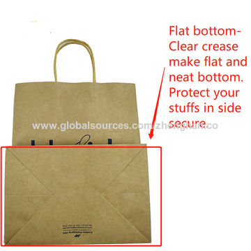 Twist Handle Paper Bag Wholesale, Twisted Carrier Bag