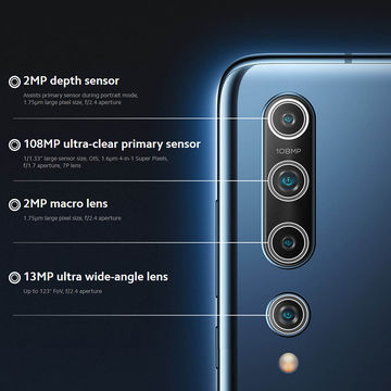 Xiaomi MI 10, teléfono móvil de 8GB 128GB, base 6.67" de 5G Smartphone Octa exhibición de AMOLED