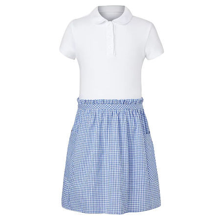 gingham t shirt dress