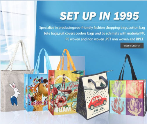 custom printed pp bags