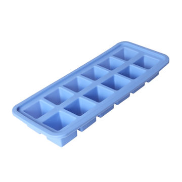 Easy Release Silicone Ice Cube Tray,Square Ice Cubes per Tray