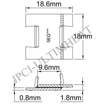 China Type 5EG fire detection fusible links, distance 9.6mm on Global ...