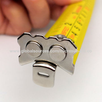 1.5m White Tailoring Tape Measure with Stainless Steel Clip - China Tape  Measurement, Measuring Tape