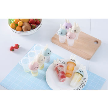 Home Popsicle Mold Set 4 Pieces Homemade Silicone Popsicle Maker Easy  Release Ice Cream Molds Reusable