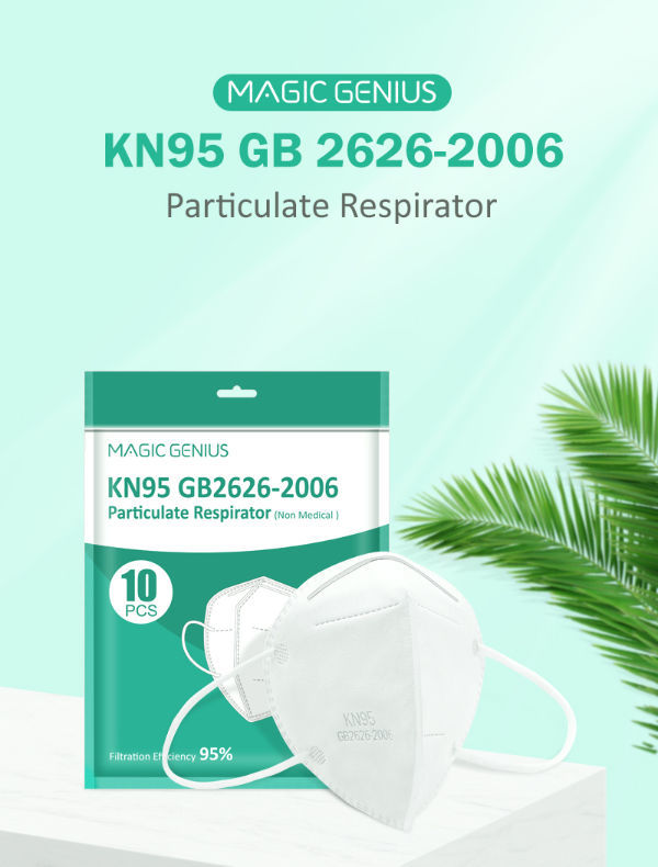 5 layers KN95 Particulate Respirator of good quality, Antiinfection
