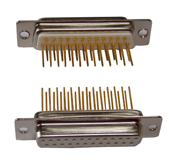 TaiwanMicro D/DSub Connectors, with Zinc Alloy Latch and Phosphor
