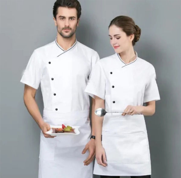 High Quality Chef Clothes Restaurant Shop Waitress Waiter Working Uniform New 