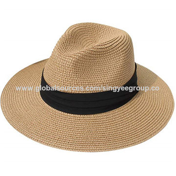 Panama Straw Hat Korean Cross-border Men And Women Top Hat Summer