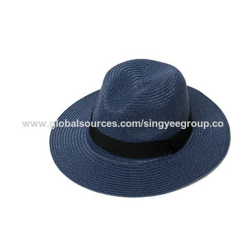 Panama Straw Hat Korean Cross-border Men And Women Top Hat Summer