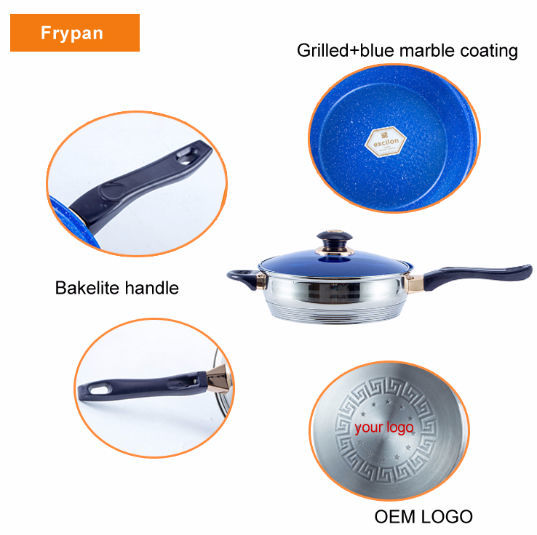 Buy Wholesale China 12pcs Stainless Steel Cookware Set , Non-stick Inner  Coating, Healthy, Environmental, Easy To Clear & 12pcs Belly Cookware Sets  at USD 23.5