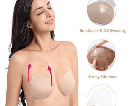 nippless push up bra