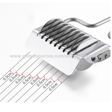 Buy Wholesale China Multifunctional Noodle Cutter Household Stainless Steel Noodles  Cut Household Handmade Noodle Maker & Stainless Steel Noodle Cutter Noodle  Cutting Manua at USD 0.29