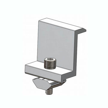 Module Frame Clamp China Solar Fix Module Clamp Frame Pv Components Mid End Clamp for ...