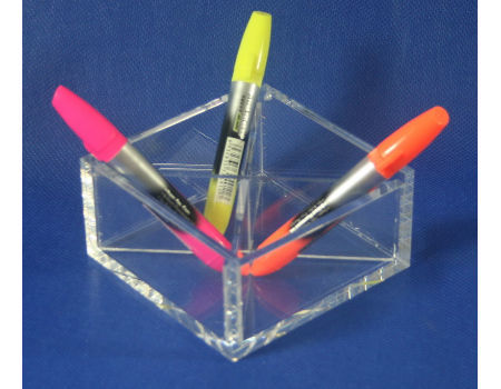 Buy Wholesale China Clear Acrylic Desktop Stationery Organizer Pen Pencil  Holder & Acrylic Pen Pencil Holder at USD 2