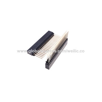 ChinaPC/104 2.54 mm Pitch 2x20 Pin 40 Position PCB Female Header ...