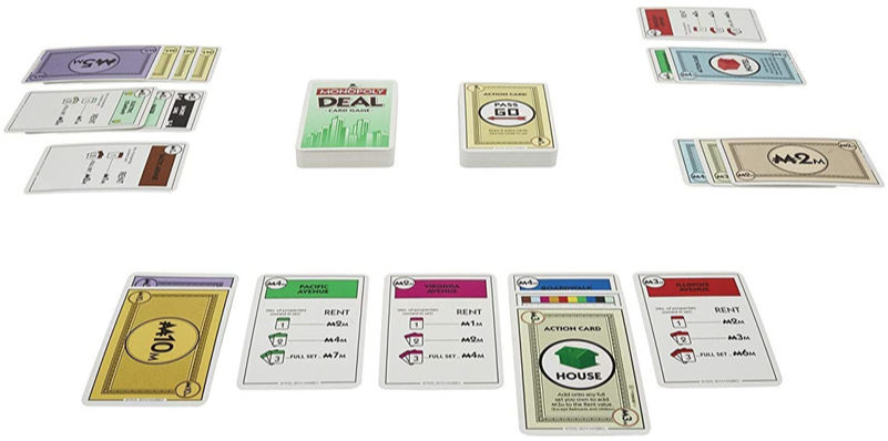 Monopoly Deal Monopoly Brand Deal Card Game UK LONDON Version Fun Family Game