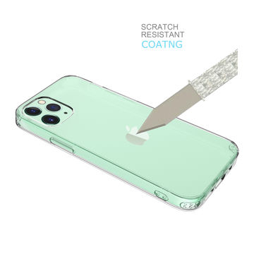 Anti scratches Clear Phone Case For Iphone 12 Blank Case For