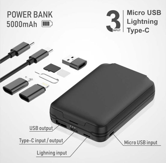 China Travel Portable Storage Bag, Built-in 5000mAH Lithium Polymer Battery