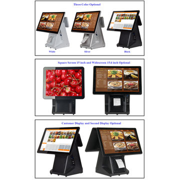 China Cash Register POS Terminal 15 Inch All In One Touch Screen PC POS ...
