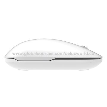 DELUX 2.4GHZ Bluetooth Wiederaufladbare Kabellose Optische Sensor Maus