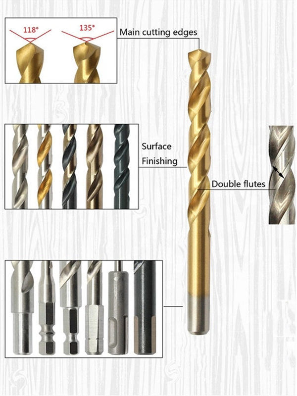 gold drill bits