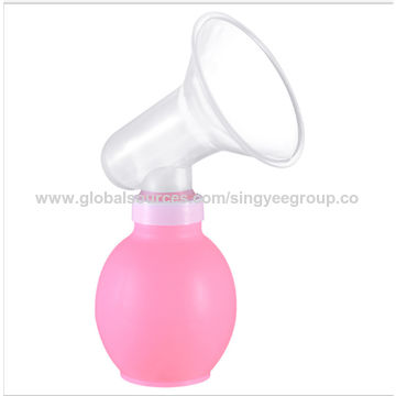 bonoch Manual Breast Pump, Adjustable Suction Silicone Hand Pump