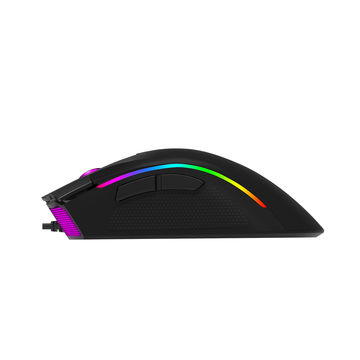 Souris ergonomie verticale delux filaire - multicolor