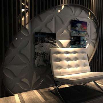 ChinaCustom textured plastic pvc home decoration interior 3d wall ...