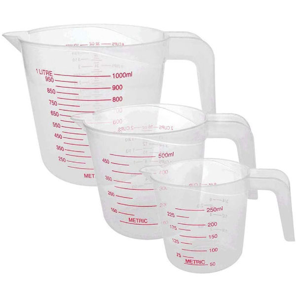 Plastic Measuring Cups with Handle Clear Liquid Measuring Cup