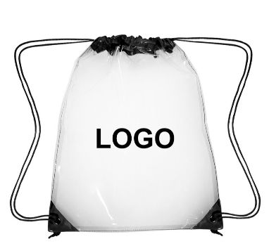 clear drawstring backpack