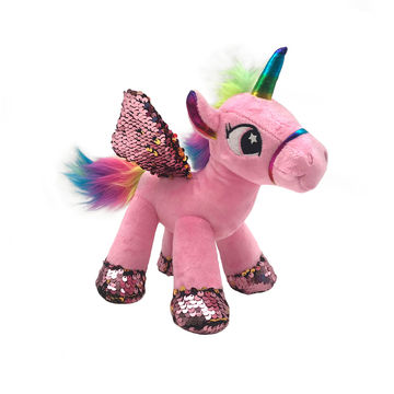 Peluche licorne géante toys cheap r us