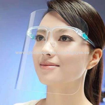 ChinaTransparent Safey protective protection anti fog face shield ...