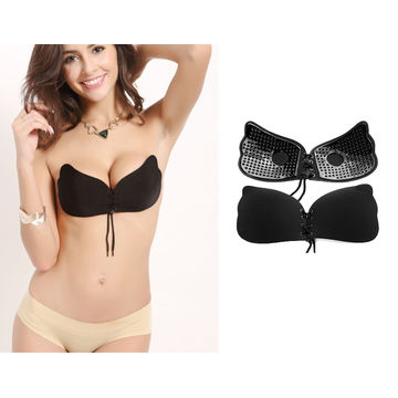 New Style Girls Sexy Nipple Bra Silicone Push Up Silicone Invisible Hot Sexy  Tube Bra, Underwear, Underclothes, Bra Set - Buy China Wholesale Nipple Bra,silicone  Bra,invisible Bra,sexy Bra $1.23