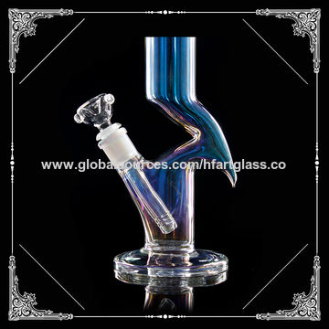 China New arrival glass bong special ice catcher tube smoking water ...