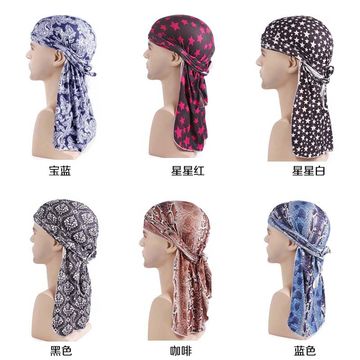 Wholesale Silky Durag Logo Designer Men Hair Durags Fashion Accessory -  China Designer Durag and Hair Durags price