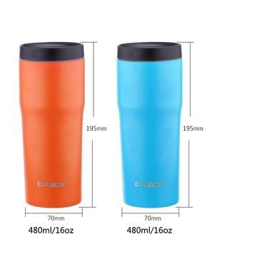 Stainless Steel Mugs Bulk Vacuum Insulated Flask Hot Sale OKADI