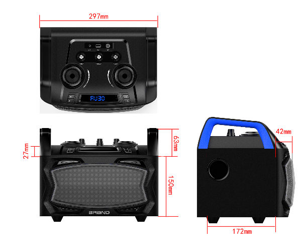 bluetooth speaker with usb playback