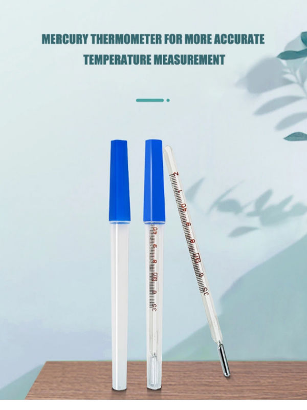 Buy Wholesale China Factory Price Home Used Clinical Glass Thermometer Oral  Mercury Thermometer Small Size & Oral Mercury Thermometer at USD 0.48