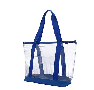 Clear Tote Bag Transparent Plastic Tote Bags with Handles, Checkered PVC  Shopper Bag - China Checkered Bag and Checker Tote Bag price