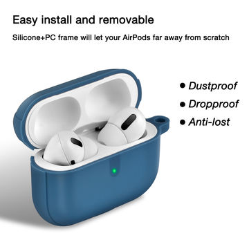 Luxury Brand Design Shockproof Silicone Cover for Airpods Pro