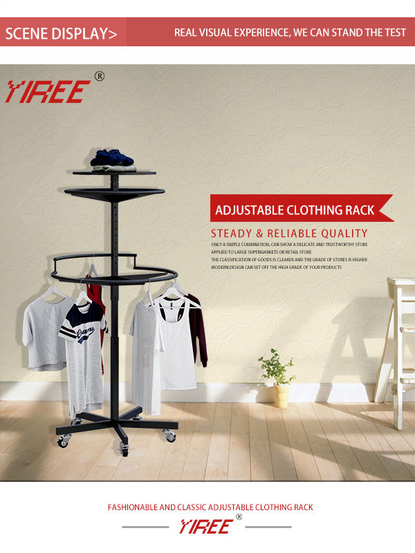 China2 Or 3 Tiers Adjustable Clothing Display Rack On Global Sources