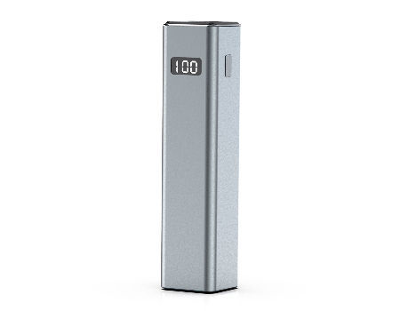 China Slim size Laptop power bank alunminium alloy battery