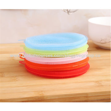 Buy Wholesale China Convenient And Multifunctional Decontamination Silicone  Dishwashing Brush Kitchen Decontamination & Silicone Dishwashing Brush  Fruit Brush Kitchen at USD 0.025