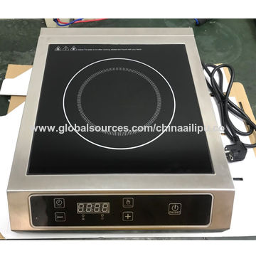 3500W Portable Induction Infrared Cooktop Countertop Burner With 5