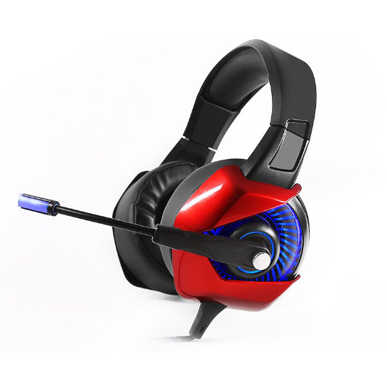 Led Light Gaming Headset with Comfortable Extendable Headband